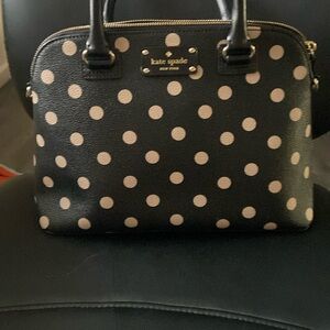 EUC Kate spade polka dot purse